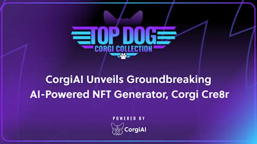 CorgiAI’s 1,959% Rise in 2023 Positions It as the 3rd Largest Crypto Gainer and a Top 4 Memecoin