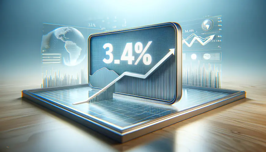 U.S. inflation rate drops to 3.4% in April