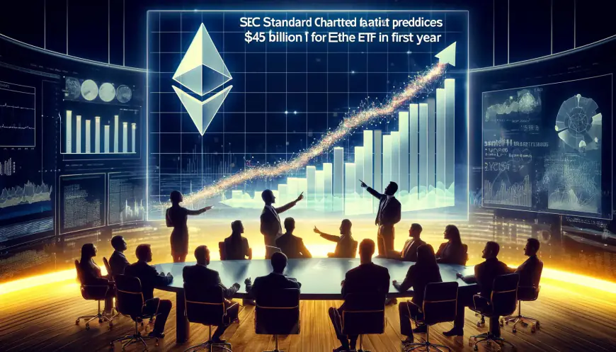 SEC Standard Chartered Analyst Predicts $45 Billion Inflow for Ether ETF in First Year