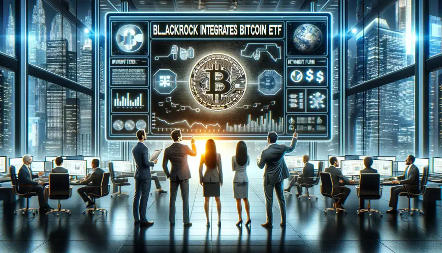 “BREAKING: BlackRock Integrates Bitcoin ETF into Key Fund, Boosting Bitcoin Adoption by Offering It to Millions of Clients Globally”