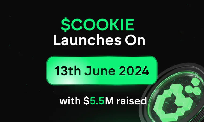 $COOKIE sets to launch on June 13th after securing $5.5M from VCs such as Animoca Brands, Spartan Group, and Mapleblock Capital