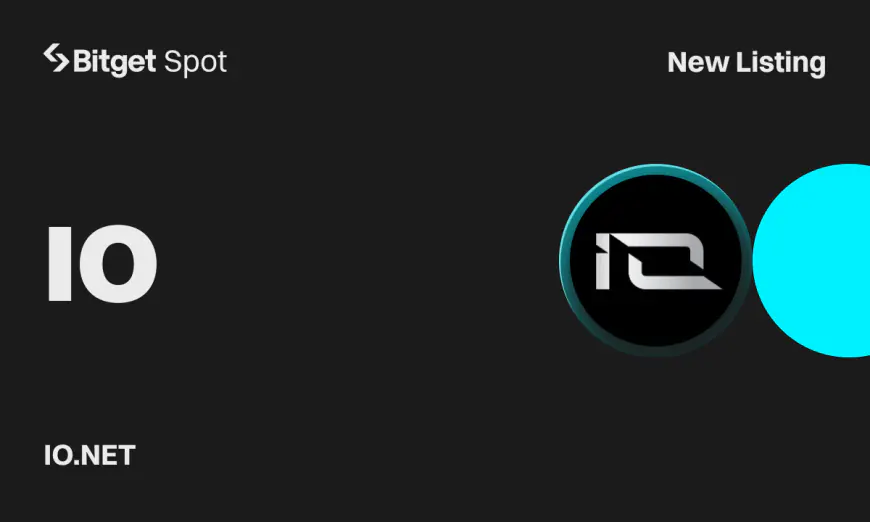 Bitget Announces PoolX Listing of IO Net (IO) to Boost Decentralized ML Application Development