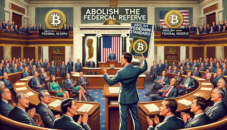 Congressman Proposes Bill Inspired by ‘The Bitcoin Standard’ to Abolish Federal Reserve