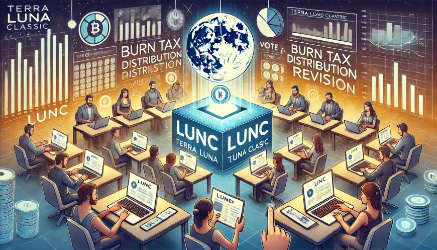 Terra Luna Classic (LUNC) Community Votes Overwhelmingly for Burn Tax Distribution Revision