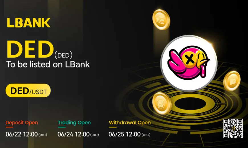 LBank Exchange Will List DED (DED) on June 24, 2024