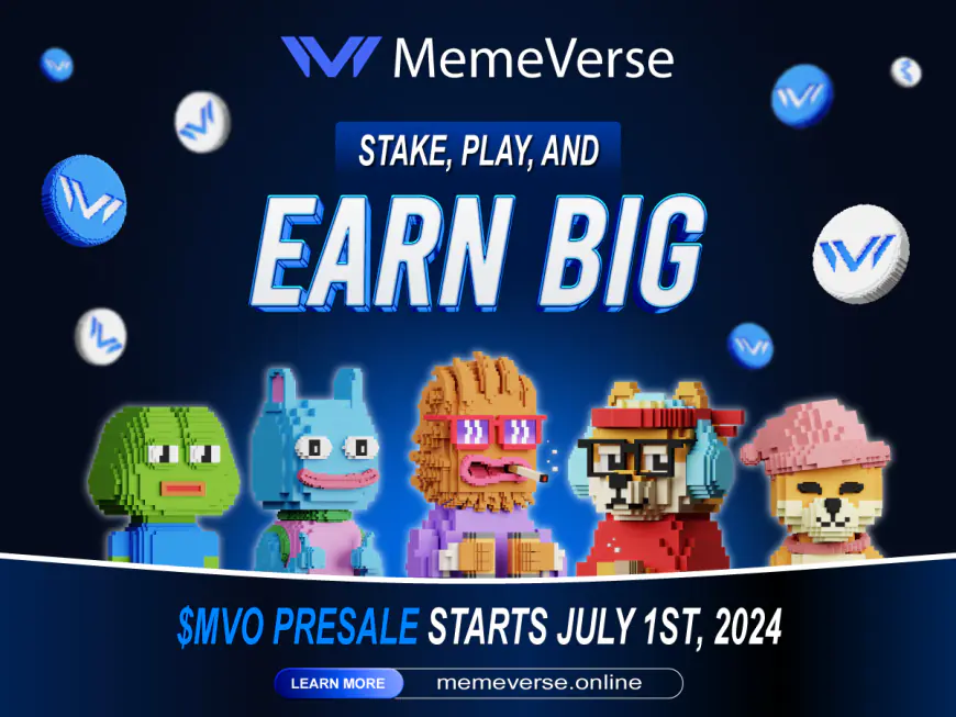 Stake, Play, and Earn: MemeVerse Introduces $MVO Token Presale