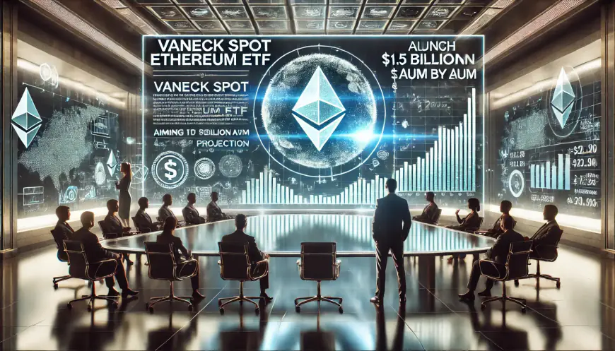 VanEck Launches Fee-Free Spot Ethereum ETF, Targets $1.5B AUM by 2025