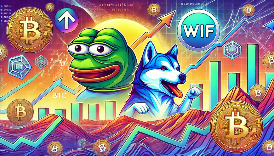 Meme coins WIF and PEPE are the best-performing cryptos in 2024