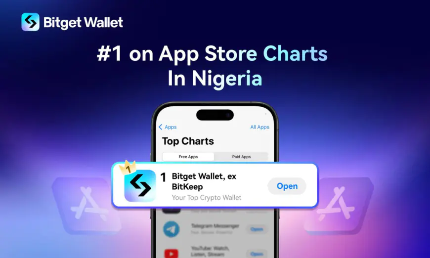 Bitget Wallet Emphasizes Full Commitment to TON Ecosystem, Tops App Store Charts in Nigeria