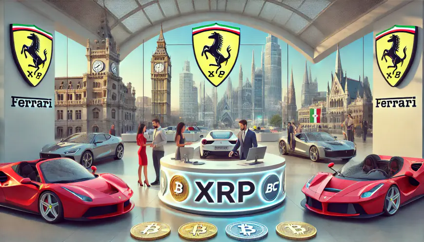 Nach Erfolg in den USA will Ferrari jetzt auch von europäischen Händlern Krypto-Zahlungen annehmenEuropa aus