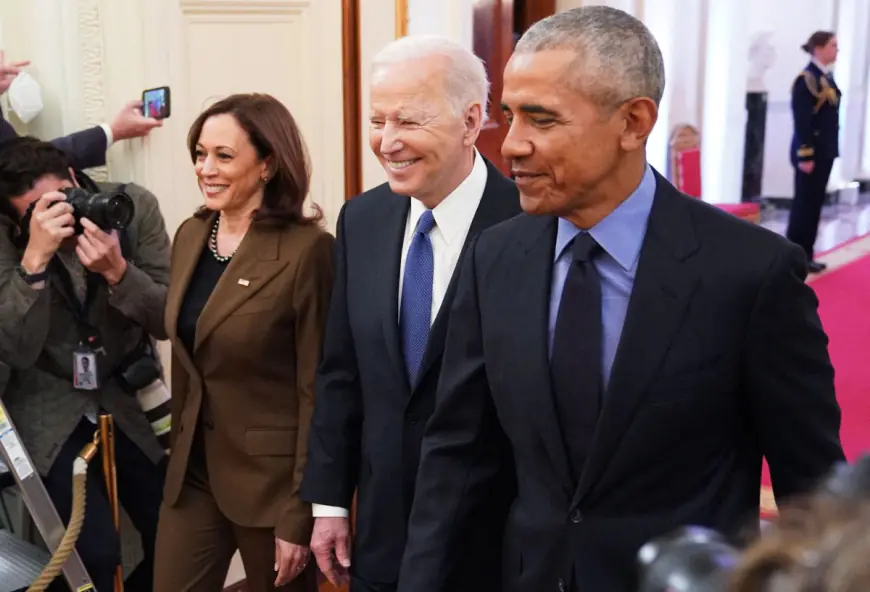 Barack Obama officially endorses Kamala Harris for president