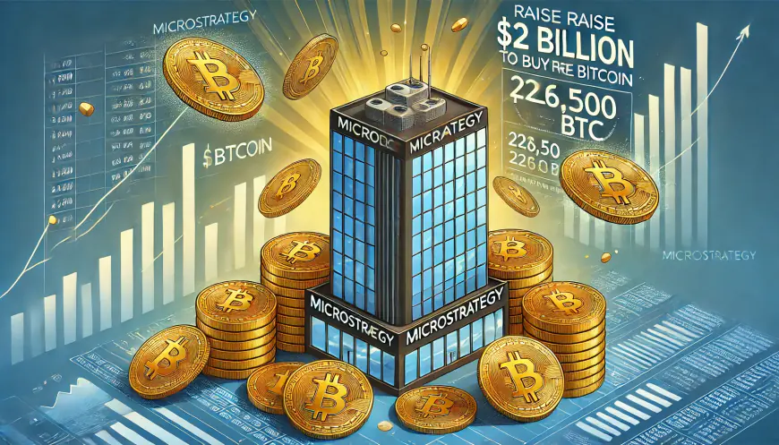 MicroStrategy to Raise $2 Billion to Buy More Bitcoin, Currently Holds 226,500 BTC