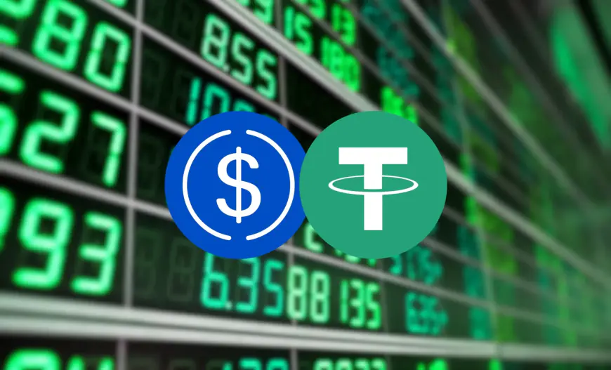 Stablecoins marked all-time volume records on turbulent trading day