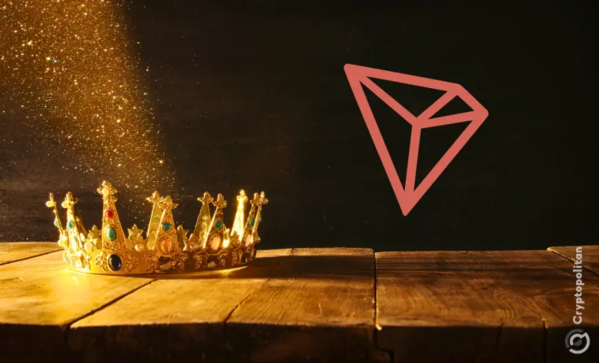 Tron leads in crypto revenue rankings as TRX rallies 11.75% in the last 24 hours