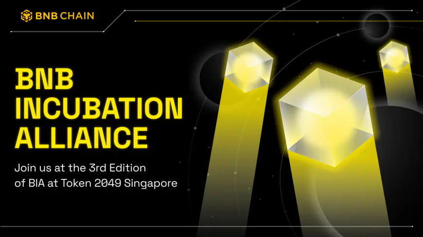 BNB Chain Announces Third BNB Incubation Alliance (BIA) Event at Token2049 Singapore