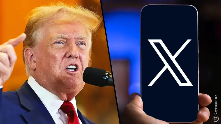 Trump talks about DeFi on live X Space, reveals crypto project