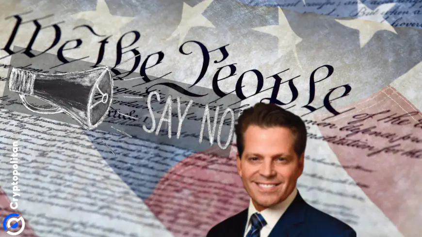 Anthony Scaramucci is the last person crypto voters should listen to