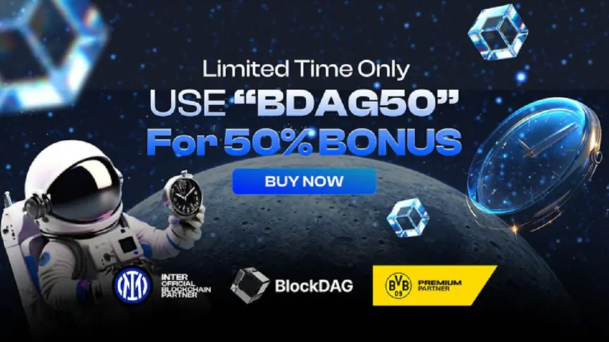 Snag BlockDAG’s 50% Off With BDAG50 Promo Code Till October 14th—Can Kaspa and Internet Computer Keep Up?