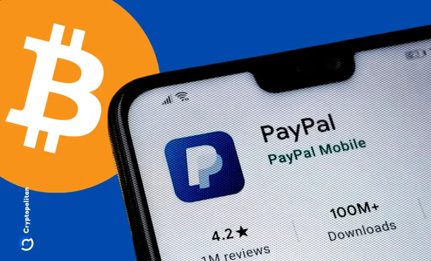 PayPal now allow business accounts to trade crypto