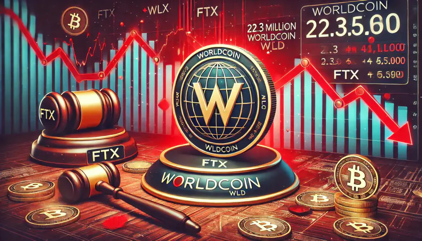 WLD Price Faces Pressure as FTX Prepares to Auction 22.3 Million Worldcoin Tokens