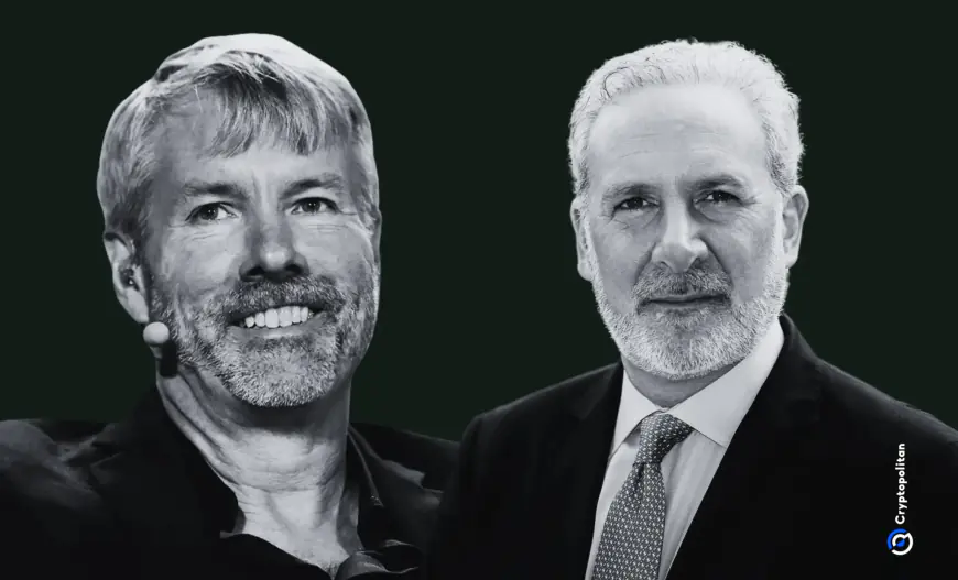 Peter Schiff to debate Michael Saylor on Bitcoin vs. gold