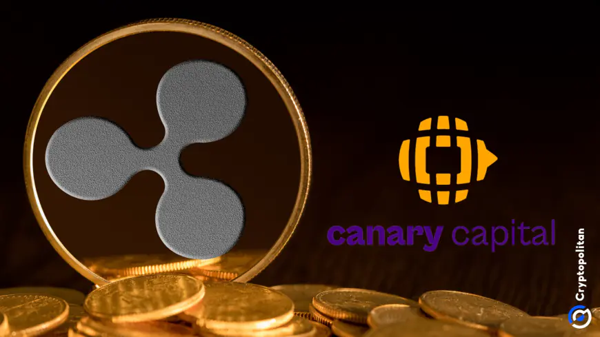 Canary Capital files for spot XRP ETF with US SEC