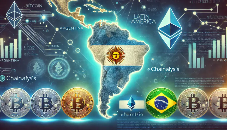 Argentina overtakes Brazil as the largest cryptocurrency user in Latin America, according to Chainalysis