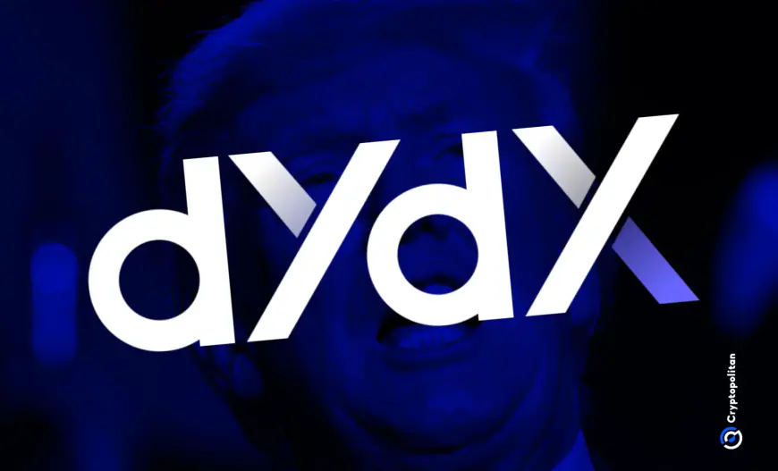 dYdX launches Trump prediction market perpetual ahead of U.S. elections in November