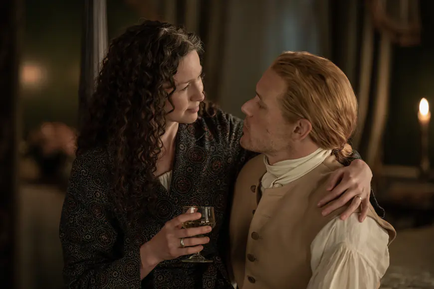 ‘Outlander’ Trailer For Second Half Of Season 7 Teases Rough Waters Ahead For Claire & Jamie—Again