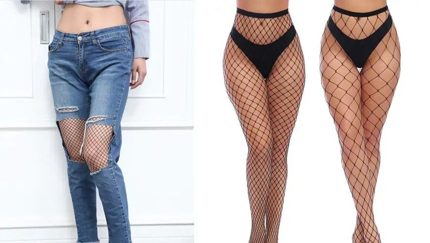 These Amazon-Bestselling Fishnet Tights Are Just $5