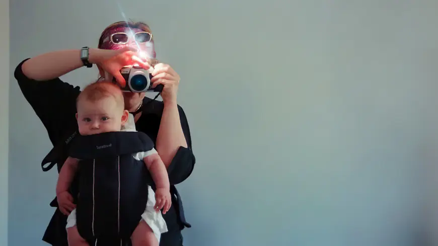 How 6 generations of iPhone captured 20 years of motherhood in 'Motherboard'