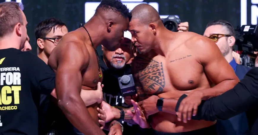 Cameroon’s Francis Ngannou knocks out Renan Ferreira in MMA return | In Pictures News