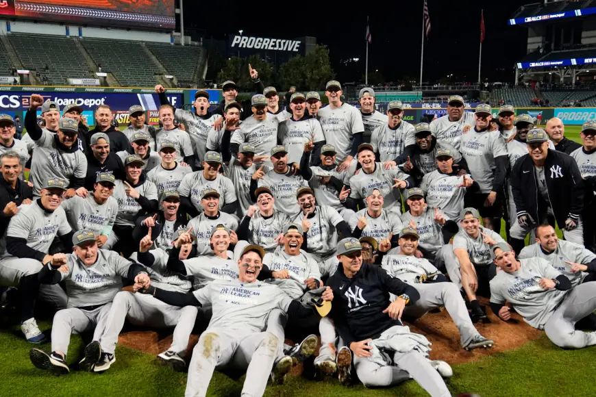 Yankees partied hard after first AL pennant in 15 years, but have sights set on ‘ultimate prize’