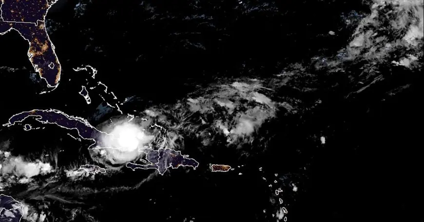 Tropical Storm Oscar brings winds and heavy rains to eastern Cuba