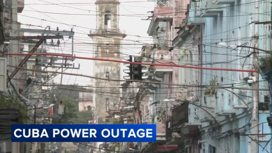 Cuban power grid collapses for 4th time as Hurricane Oscar arrives