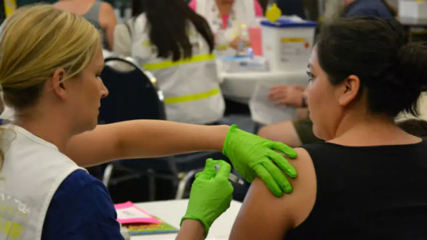 San Diego County Holds First Free Flu Vaccine Event Of the Season