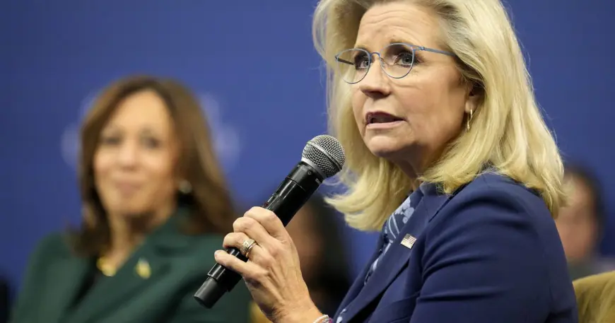 Cheney, with Harris, tells anti-abortion women it’s OK to back her