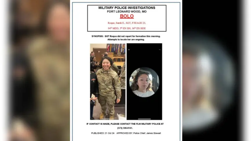 Fort Leonard Wood searching for missing soldier