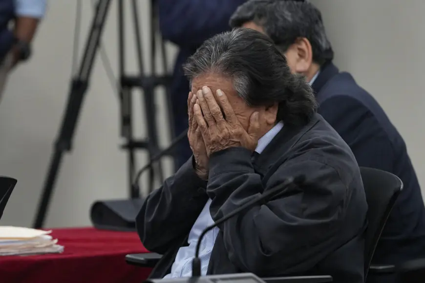 Peru's ex-president gets more than 20 years in prison in case linked to corruption scandal