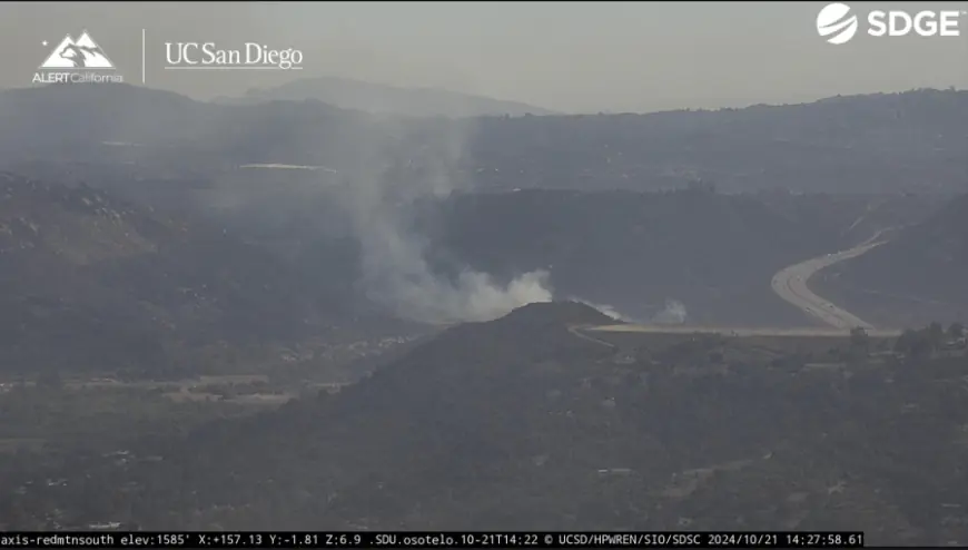 Evacuation orders lifted for brush fire in Fallbrook