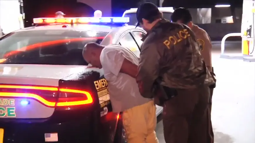 Man taken into custody after allegedly trying to steal a car in SW Miami-Dade