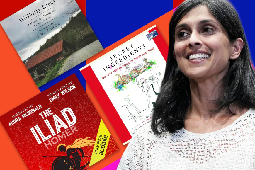 Inside look: Here’s Usha Vance’s lengthy book list for your next read