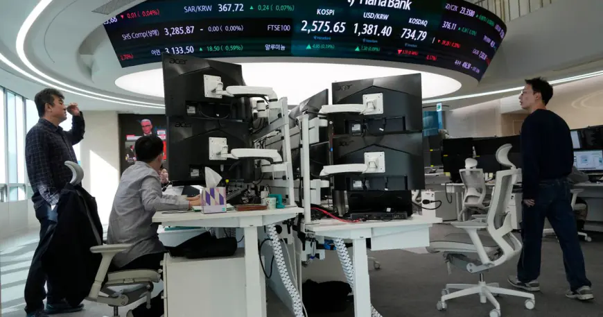 Asian stocks are mixed following a quiet day on Wall Street