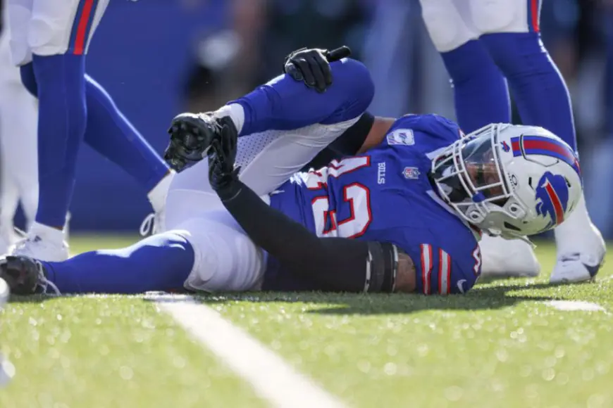 Bills LB Terrel Bernard day to day with ankle injury