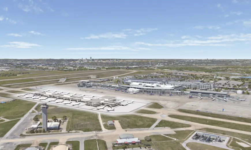 Austin airport's new concourse project soars ahead with $33M federal funding award