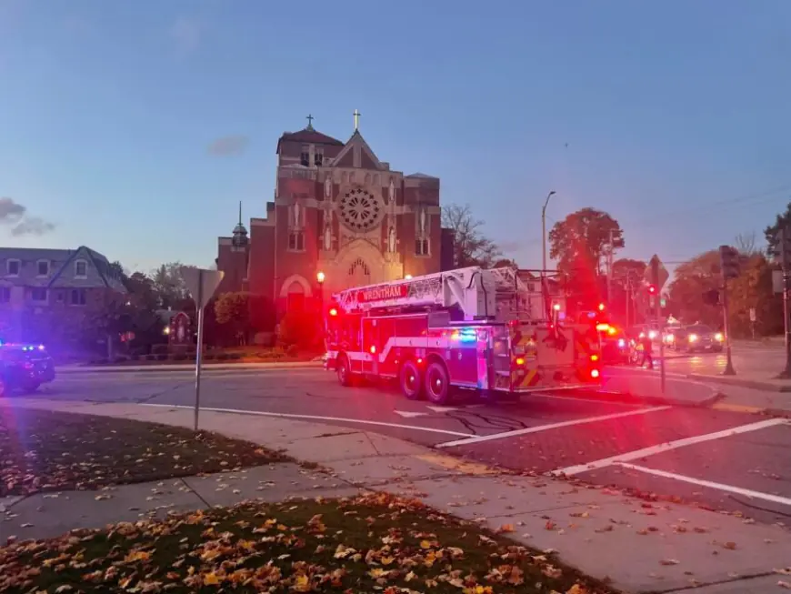 Potential arson fire at historic Franklin church delays priest’s funeral