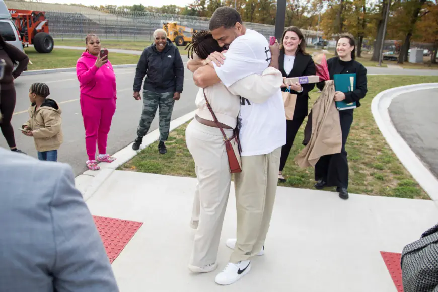 Detroit man walks free after 22 years on wrongful murder conviction