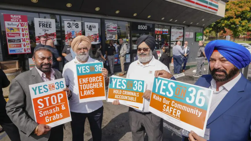 Here's where California voters stand on the Prop 36 crime initiative