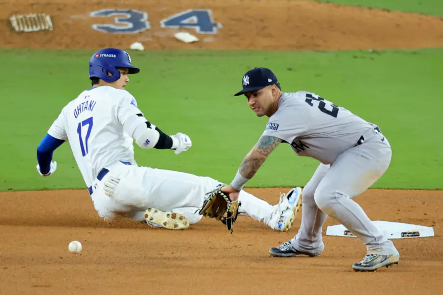 Dodgers cash in on Yankees’ defensive misplays before Freddie Freeman’s walk-off in World Series Game 1