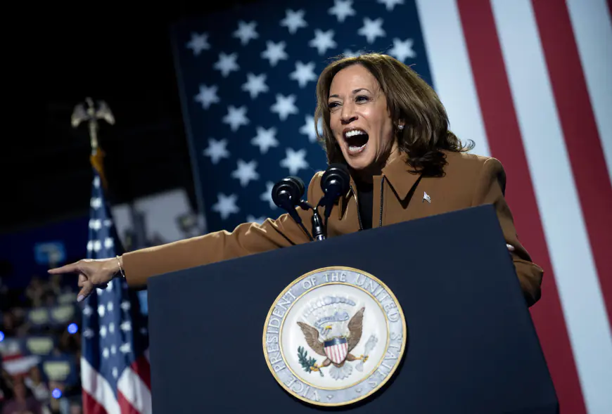 20,000 people expected on Ellipse for Kamala Harris speech on Tuesday